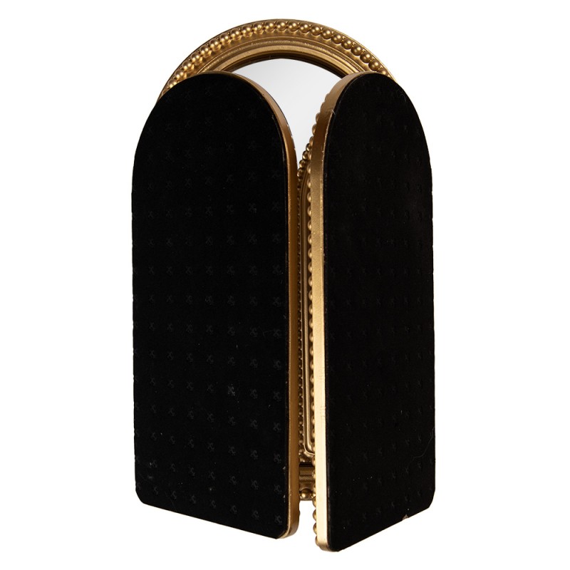 Clayre & Eef Standing Mirror 50x2x35 cm Gold colored Plastic