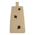 Clayre & Eef Decorative House with LED 9x7x13 cm Beige Ceramic