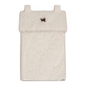 Clayre & Eef Decorative House with LED 9x7x15 cm Beige Ceramic