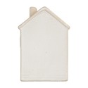 Clayre & Eef Decorative House with LED 8x5x12 cm Beige Ceramic