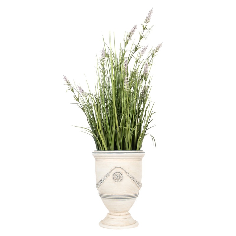 Clayre & Eef Planter Ø 23x31 cm Beige Ceramic material