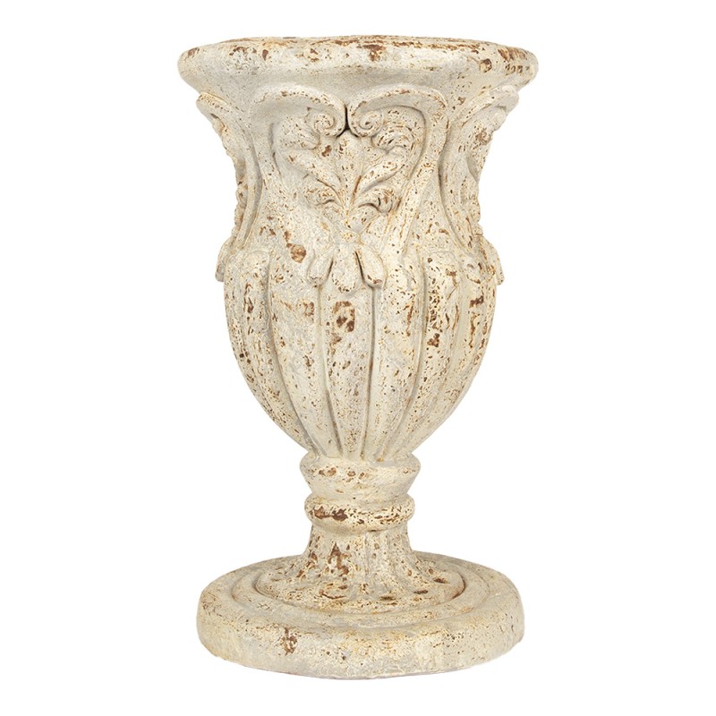 Clayre & Eef Planter Ø 27x43 cm Beige Ceramic material