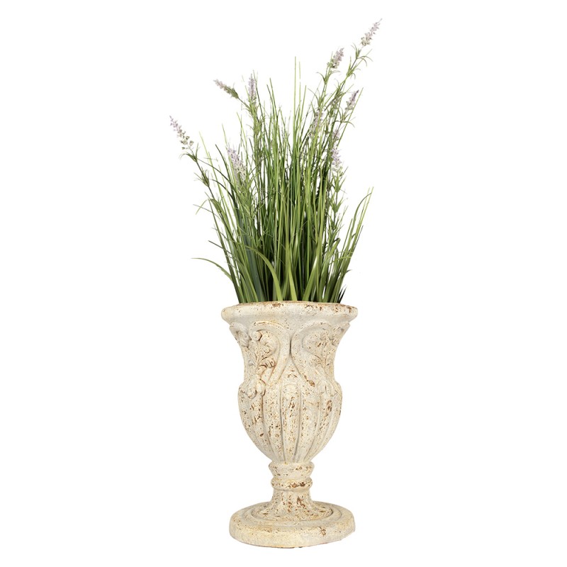 Clayre & Eef Planter Ø 27x43 cm Beige Ceramic material