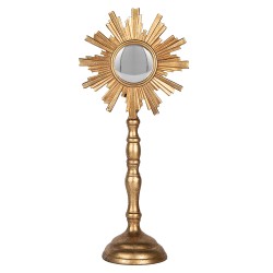 Clayre & Eef Decorative Figurine 16x9x36 cm Gold colored Plastic