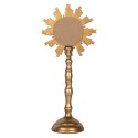 Clayre & Eef Dekorationsfigur 16x9x36 cm Goldfarbig Kunststoff