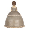 Clayre & Eef Schmuckkästchen Frau 19x16x22 cm Beige Kunststoff
