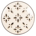 Clayre & Eef Door Knob Ø 4x3 cm Beige Ceramic