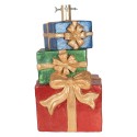 Clayre & Eef Christmas Tree Stand Gift 25x28x48 cm Red Ceramic material