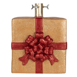 Clayre & Eef Christmas Tree Stand Gift 26x25x32 cm Gold colored Ceramic material