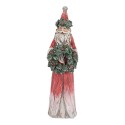Clayre & Eef Christmas Decoration Figurine Deer 7x6x24 cm Red Plastic