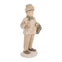 Clayre & Eef Decorative Figurine Child 9x7x18 cm Beige Plastic