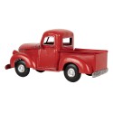 Clayre & Eef Miniatura decorativa Auto 45x22x21 cm Rosso Metallo