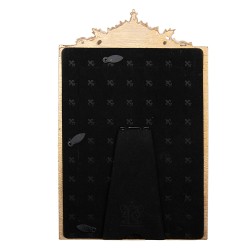 Clayre & Eef Photo Frame 10x15 cm Gold colored Plastic