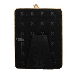 Clayre & Eef Photo Frame 6x9 cm Gold colored Plastic