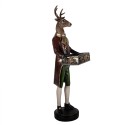 Clayre & Eef Image de décoration Cerf 32x31x96 cm Marron Plastique
