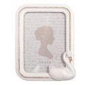 Clayre & Eef Photo Frame 13x18 cm White Plastic