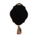 Clayre & Eef Specchio 19x3x22 cm Beige Plastica