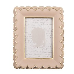 Clayre & Eef Photo Frame 6x9 cm Pink Plastic