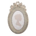 Clayre & Eef Photo Frame 10x15 cm Beige Plastic