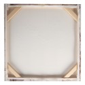 Clayre & Eef Gemälde 51x51 cm Beige Leinwand Blumen