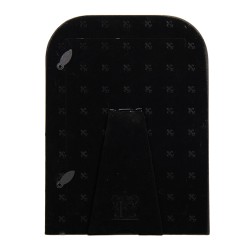 Clayre & Eef Cornice per foto 10x15 cm Nero Plastica