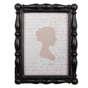 Clayre & Eef Photo Frame 10x15 cm Black Plastic