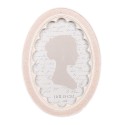 Clayre & Eef Photo Frame 10x15 cm Pink Plastic