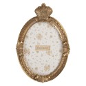 Clayre & Eef Photo Frame 13x18 cm Gold colored Plastic