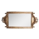 Clayre & Eef Scodella decorativa 19x3x40 cm Color oro Plastica