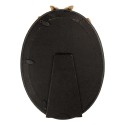 Clayre & Eef Cornice per foto 13x18 cm Nero Plastica