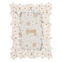 Clayre & Eef Cadre photo 10x15 cm Blanc Plastique