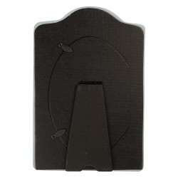 Clayre & Eef Cornice per foto 10x15 cm Blu Plastica