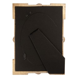 Clayre & Eef Bilderrahmen 10x15 cm Blau Kunststoff