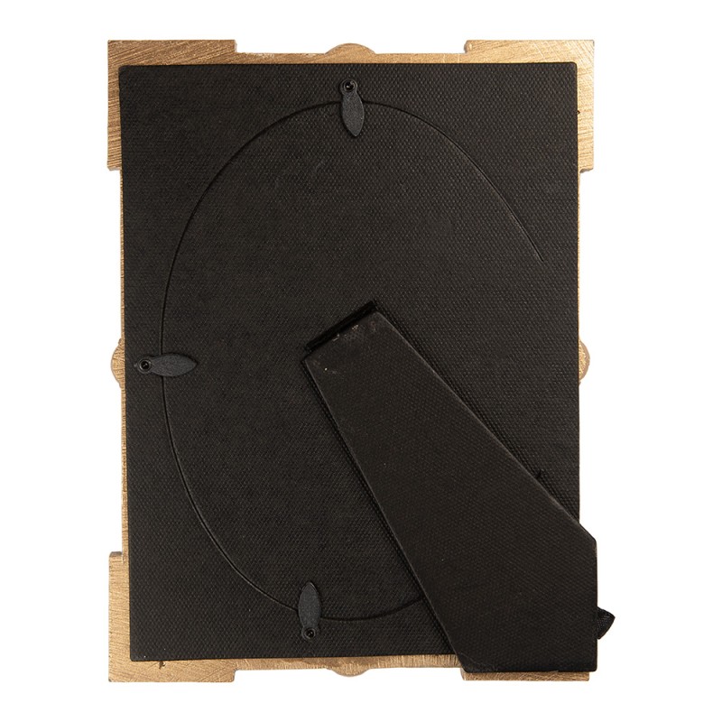 Clayre & Eef Cornice per foto 13x18 cm Blu Plastica