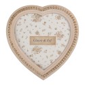Clayre & Eef Cornice per foto 13x13 cm Rosa Plastica