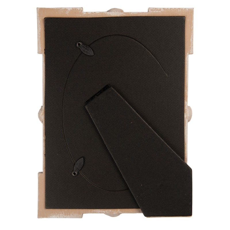 Clayre & Eef Cornice per foto 10x15 cm Rosa Plastica