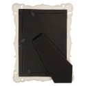Clayre & Eef Bilderrahmen 10x15 cm Weiß Kunststoff