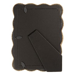 Clayre & Eef Bilderrahmen 10x15 cm Goldfarbig Kunststoff