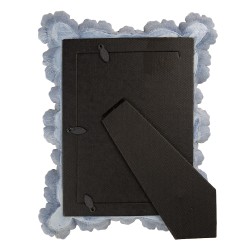 Clayre & Eef Cadre photo 10x15 cm Bleu Plastique
