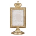 Clayre & Eef Photo Frame 7x9 cm Gold colored Plastic