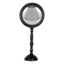 Clayre & Eef Miroir sphérique 17x10x39 cm Noir Plastique