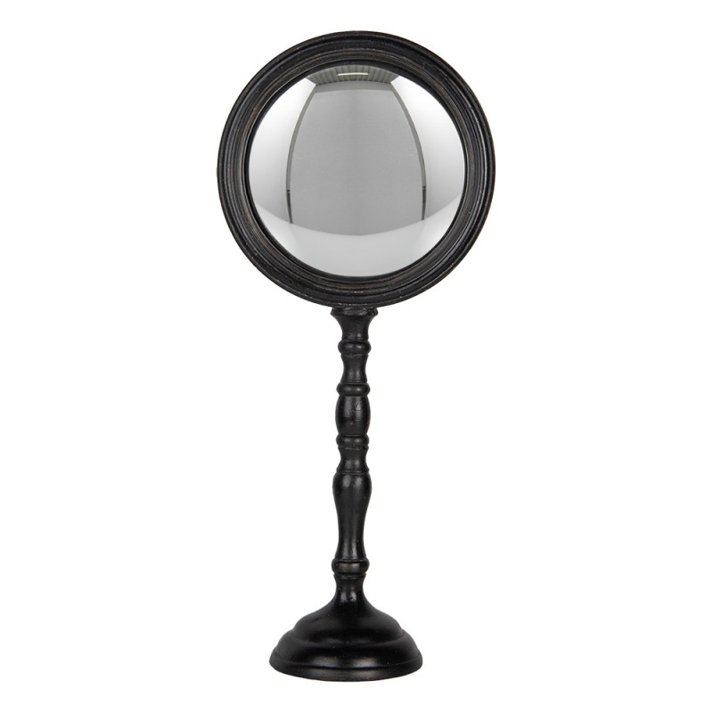 Clayre & Eef Miroir sphérique 17x10x39 cm Noir Plastique