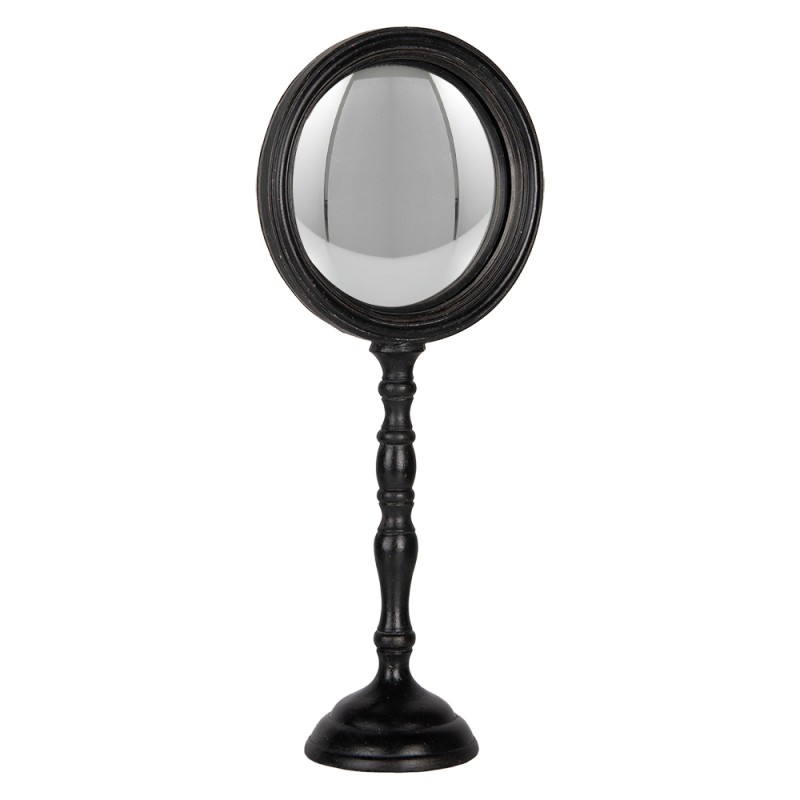 Clayre & Eef Miroir sphérique 17x10x39 cm Noir Plastique