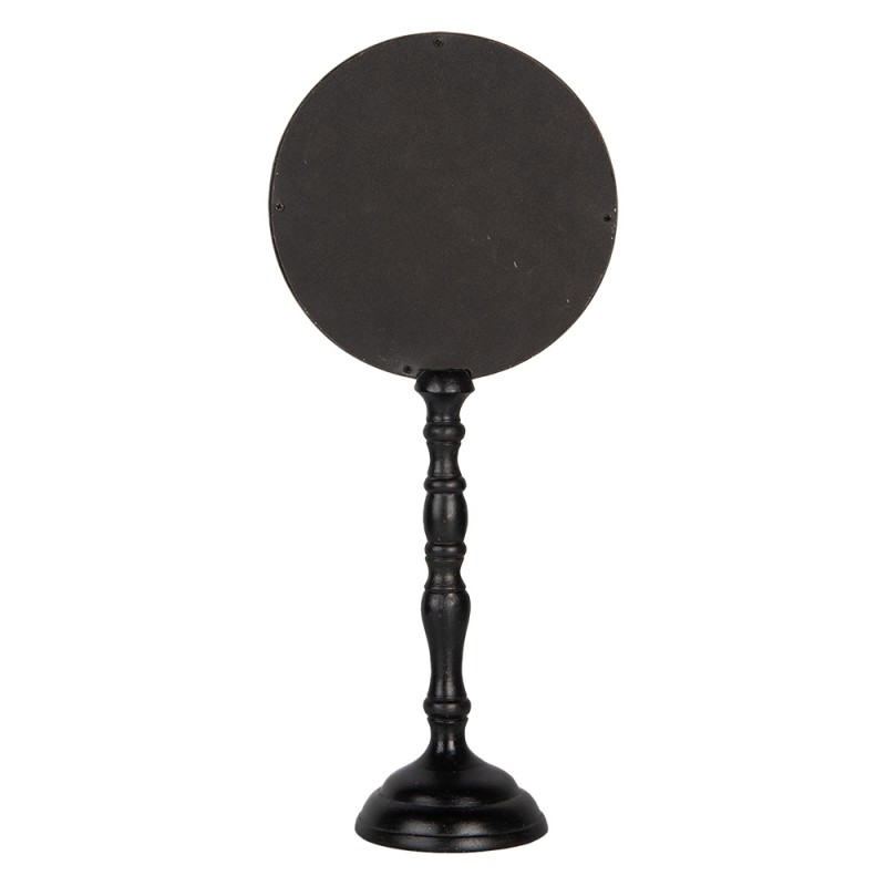 Clayre & Eef Miroir sphérique 17x10x39 cm Noir Plastique
