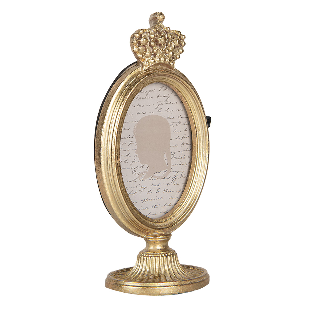 Fotolijst 7X9 Cm Goudkleurig Kunststof-image