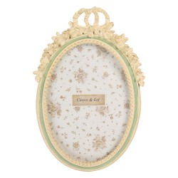 Clayre & Eef Bilderrahmen 13x18 cm Beige Kunststoff