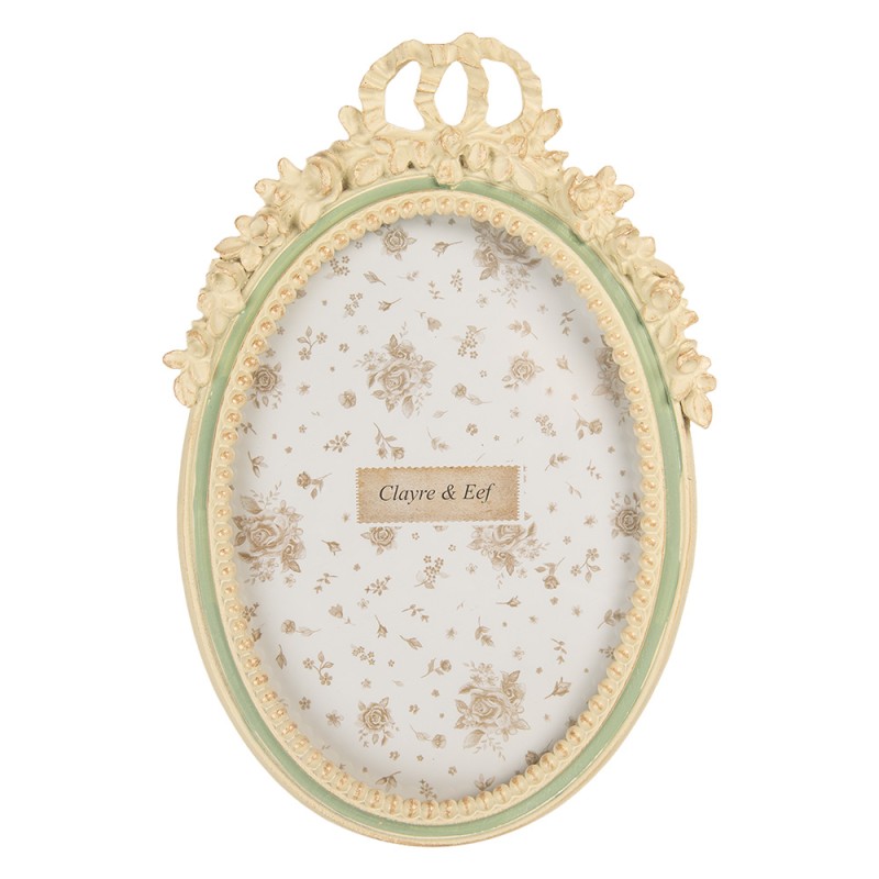 Clayre & Eef Bilderrahmen 13x18 cm Beige Kunststoff