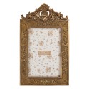 Clayre & Eef Photo Frame 10x15 cm Gold colored Plastic
