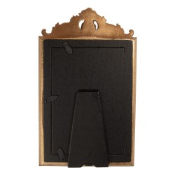 Clayre & Eef Photo Frame 10x15 cm Gold colored Plastic