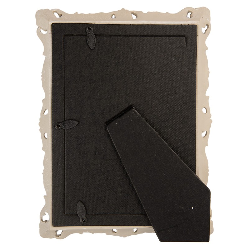 Clayre & Eef Cornice per foto 10x15 cm Blu Plastica